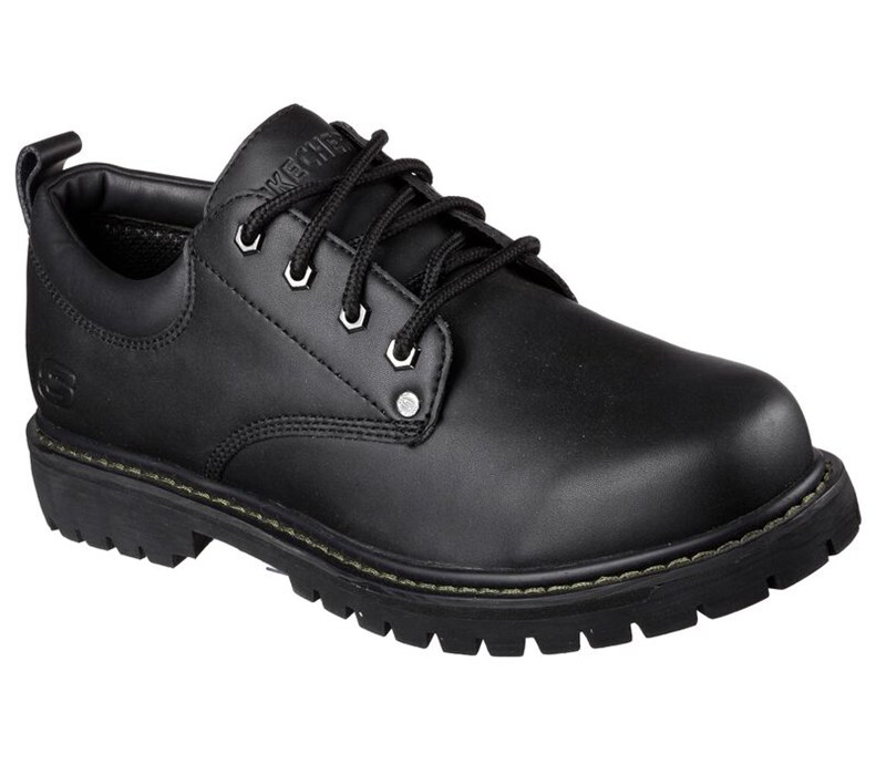 Skechers Tom Cats - Mens Lace Up Shoes Black [AU-LP9919]